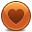 Heart Orange Icon